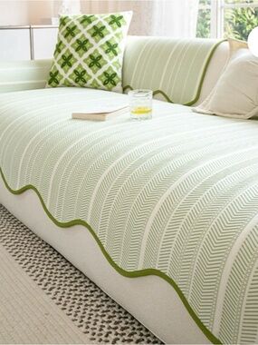 Scalloped Sofa Cover